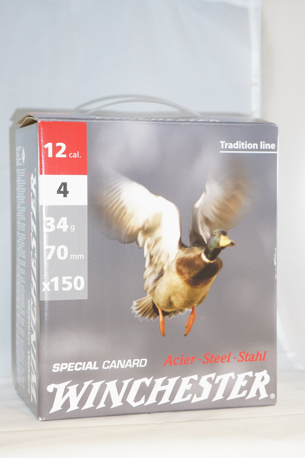 Winchester Canard Steel 12/70 34g 4 3,25mm teräshauli                                                         