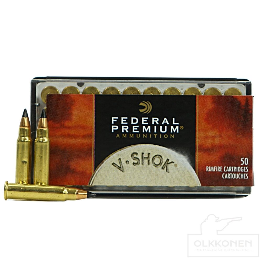 Federal .17 HMR 17gr V-MAX 777m/s                                                                             