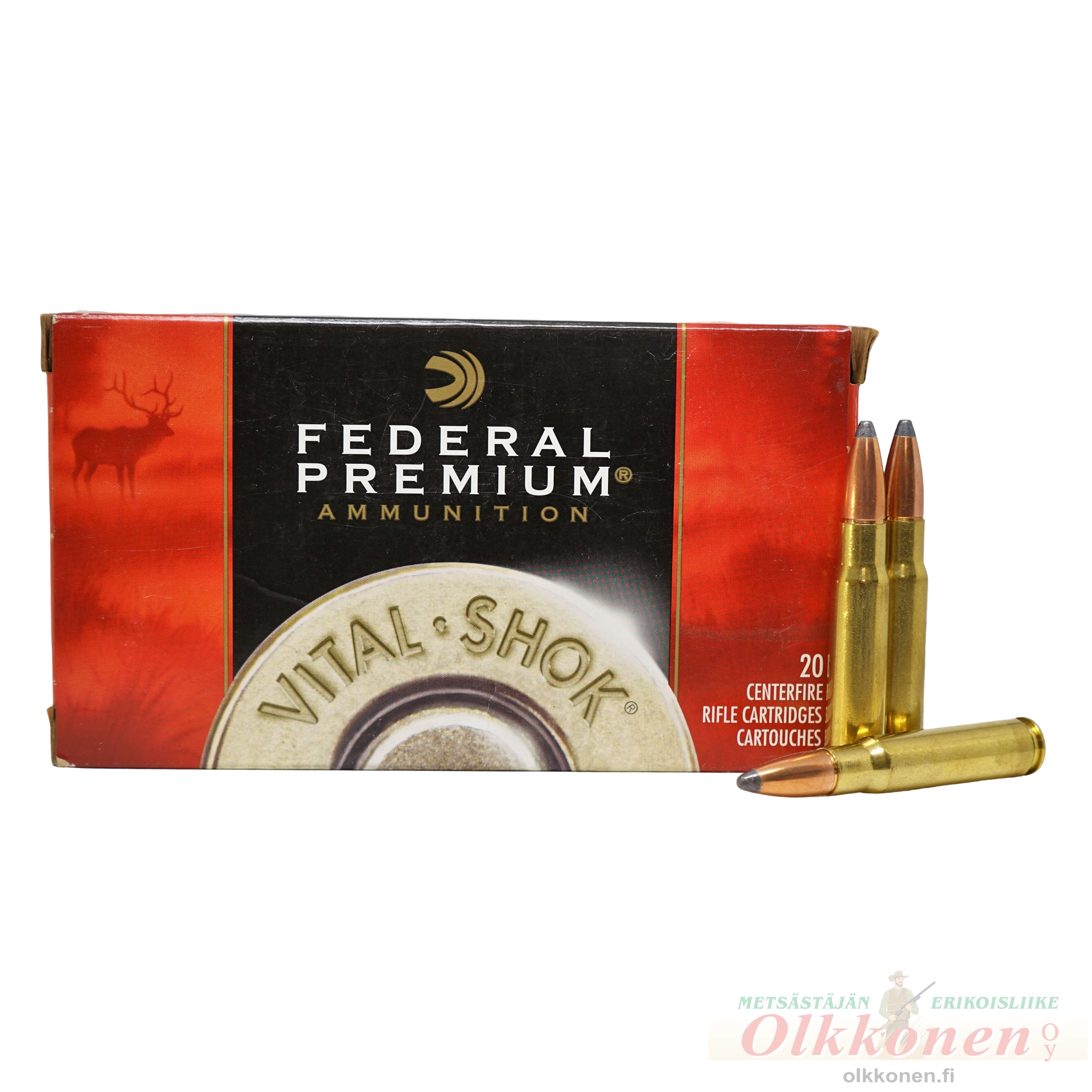 Federal .338 Nosler Partition 13,7g Premium P338FB