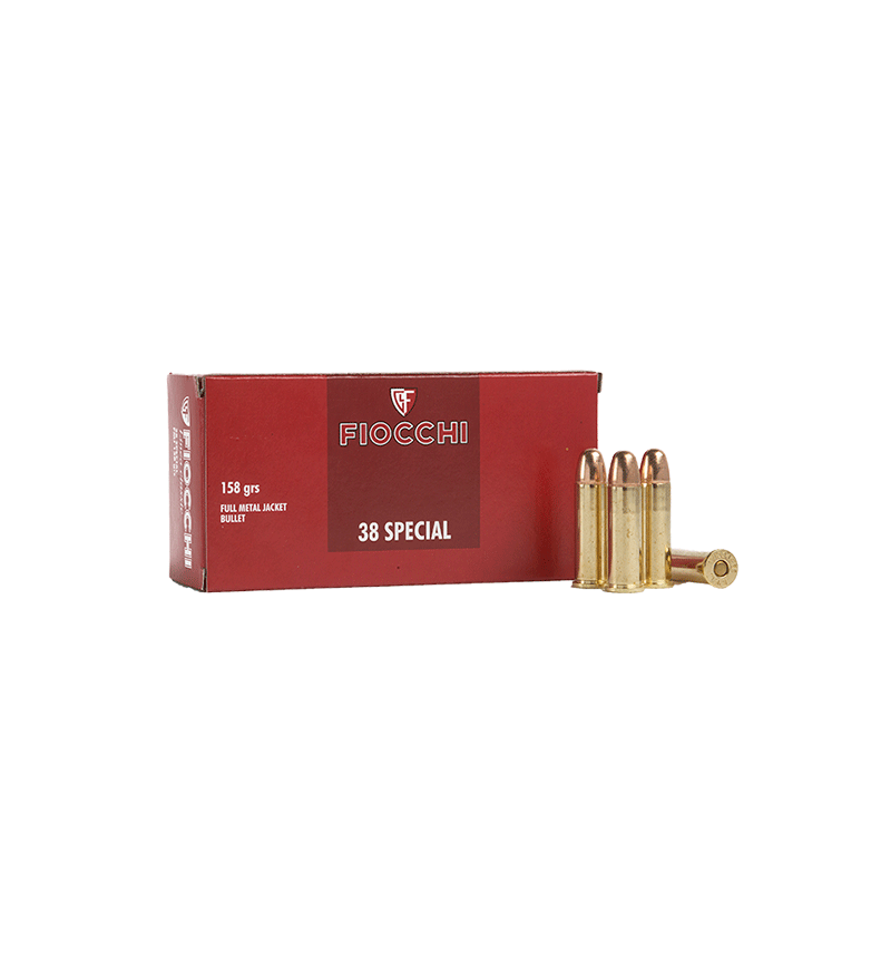 Fiocchi .38 S&W Special patruuna 10,24g FMJ