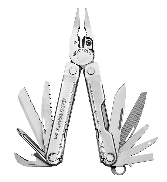 Leatherman Rebar nahkakotelolla                                                                            