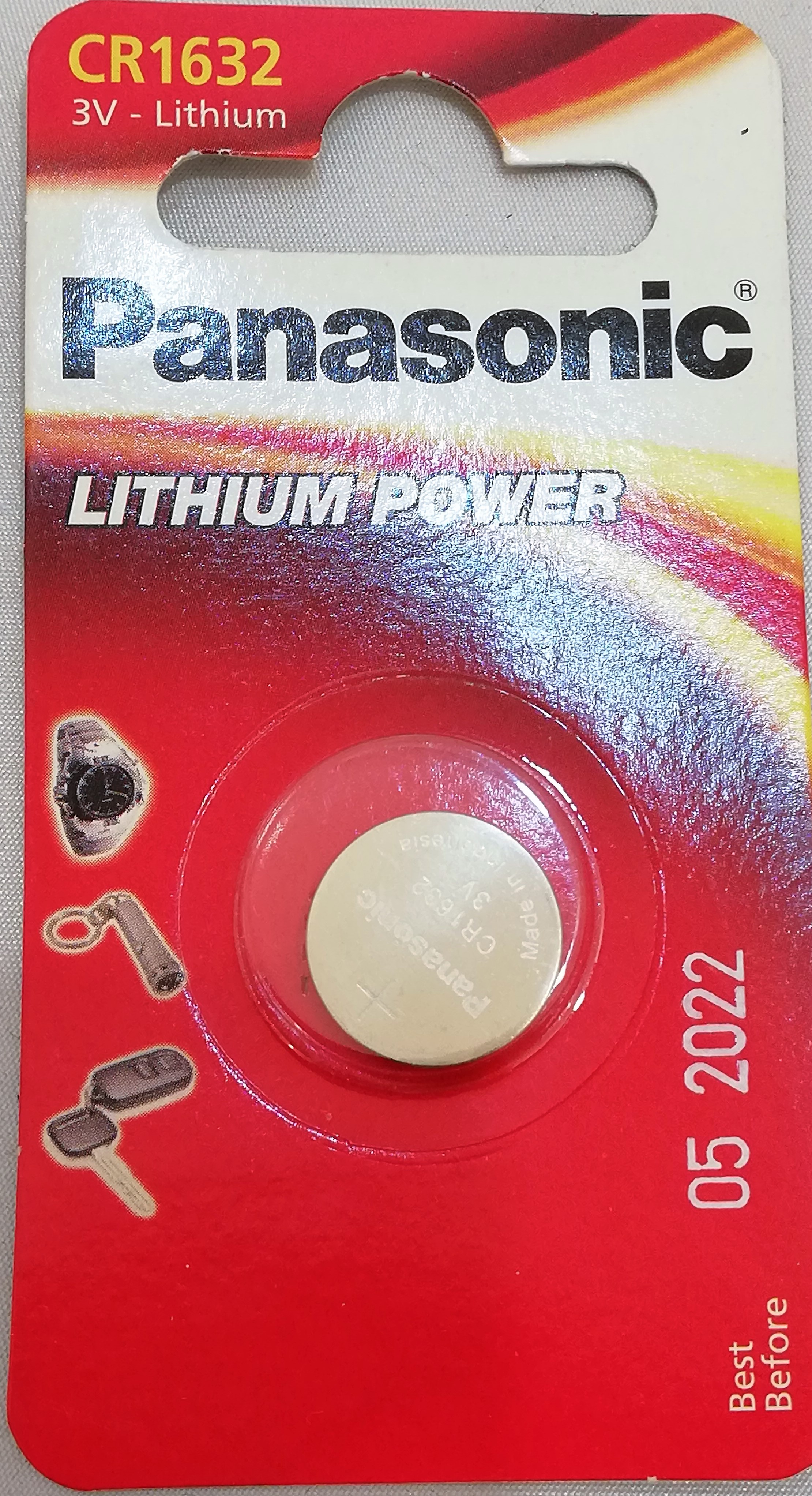 Panasonic CR1632 Nappiparisto  (Meopta Meosight)                                                              