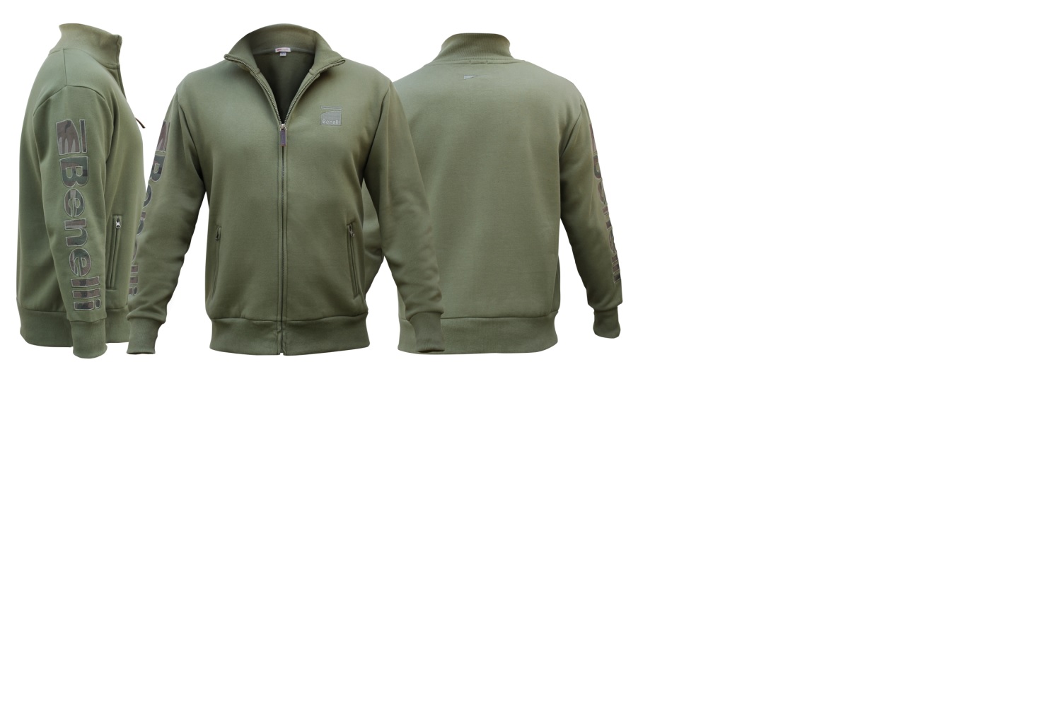 Benelli College-pusakka,vihreä, koko M                                                                        