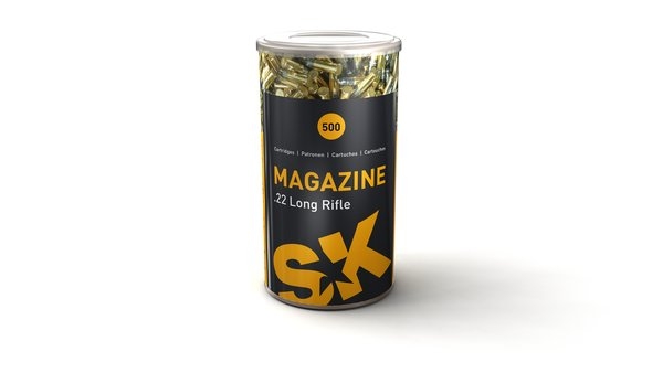 SK  Magazine 22 LR "purkkipaukku" 327m/s 500 kpl / prk