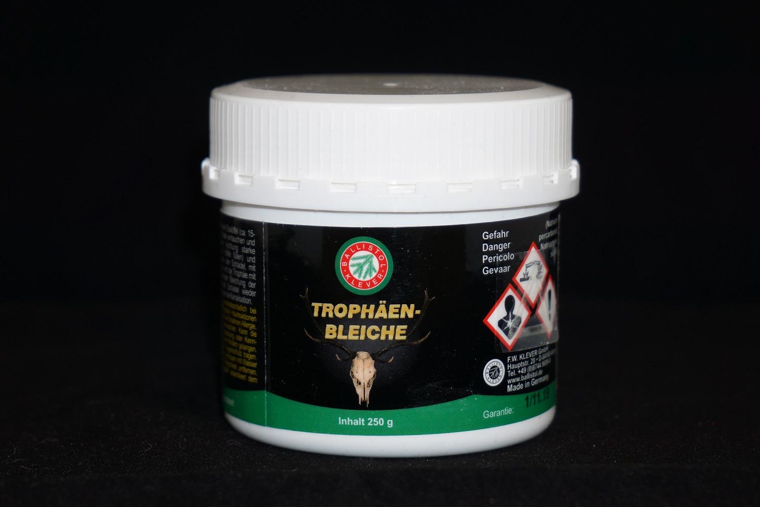 Ballistol Trophy Bleach kallonvalkaisupasta                                                                   