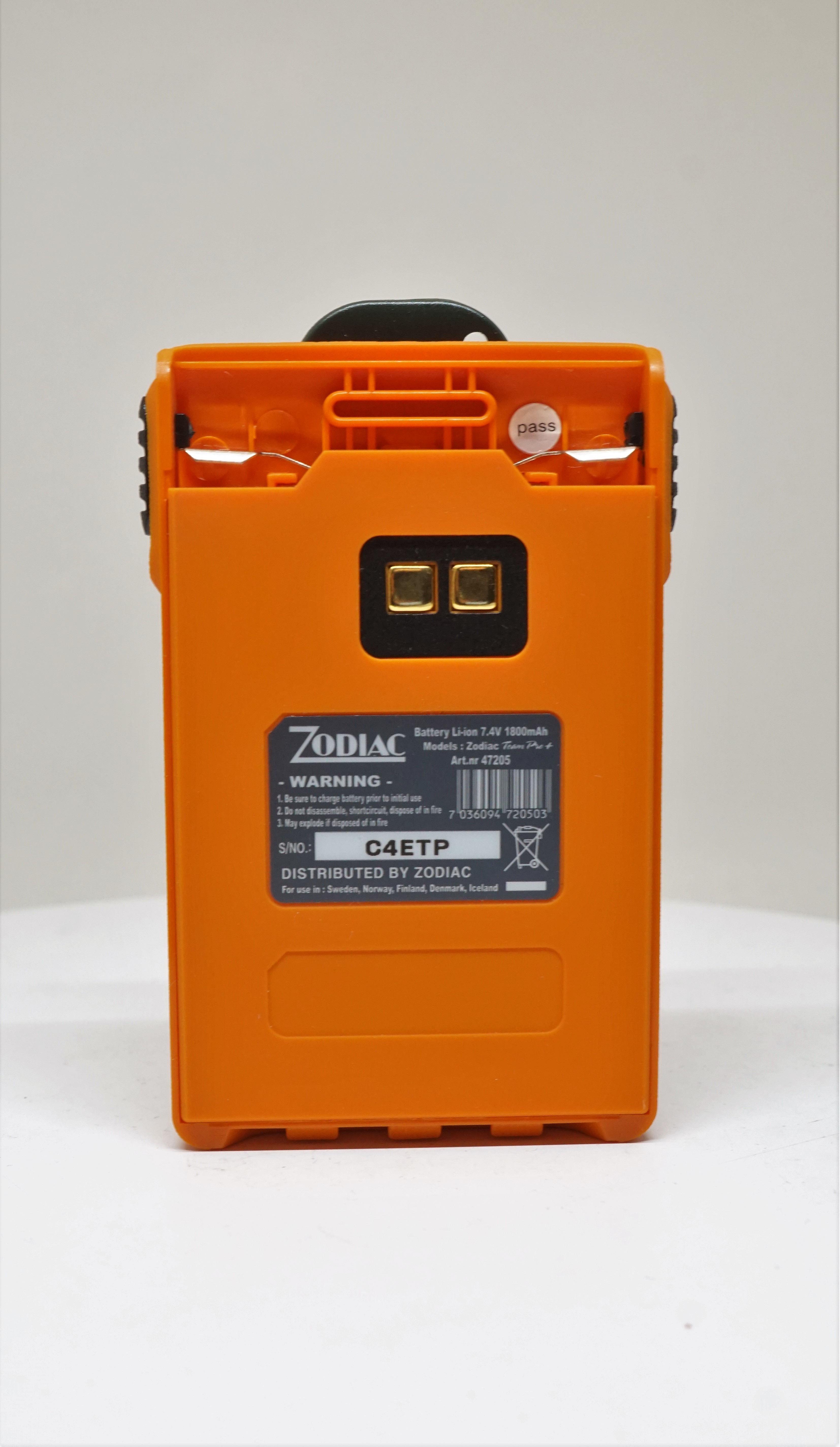 Zodiac Team pro  vara-akku 1800 mAh lithium                                                                   