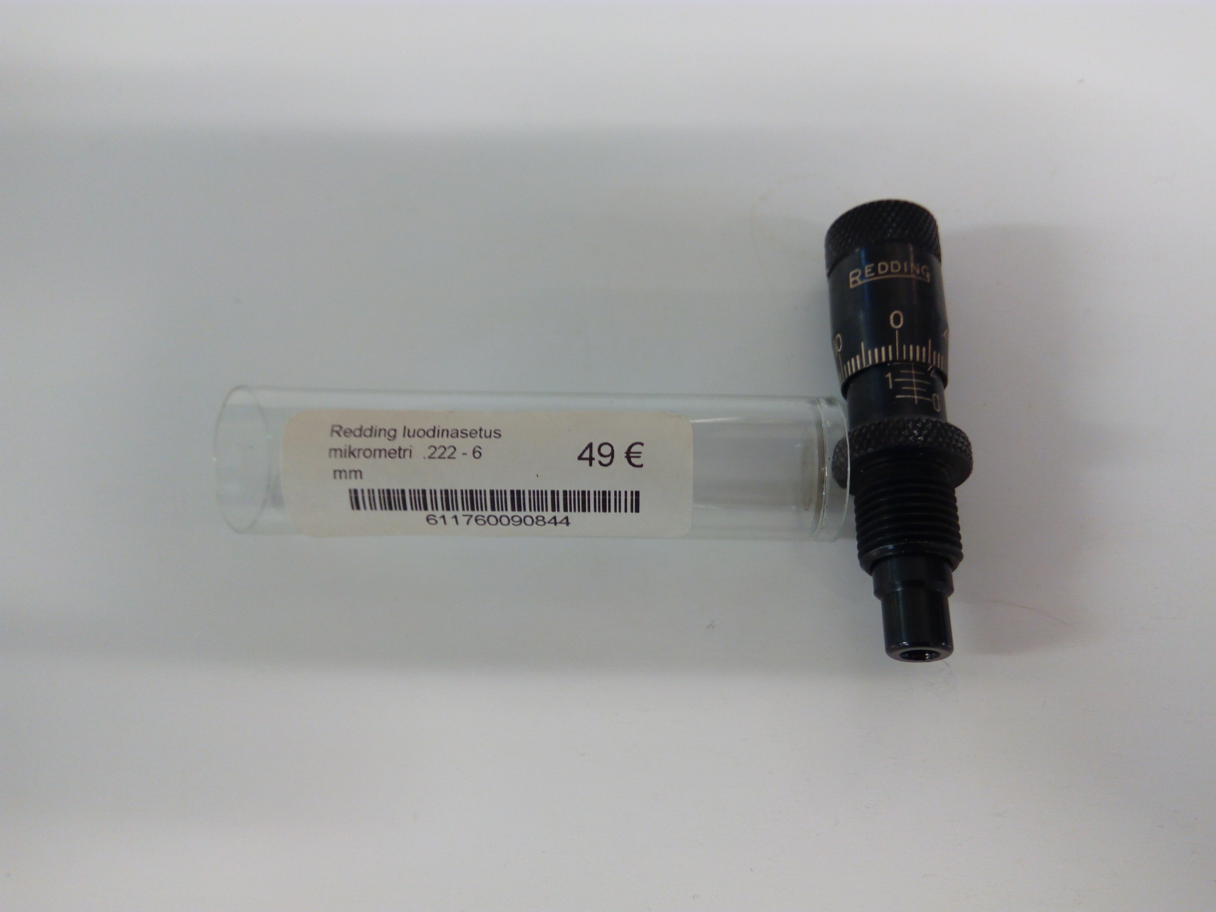 Redding luodinasetusmikrometri  .222 - 6 mm                                                                   