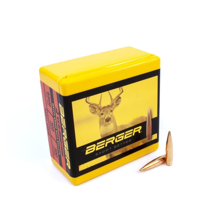 Berger 6mm VLD Hunting luoti 105 gr