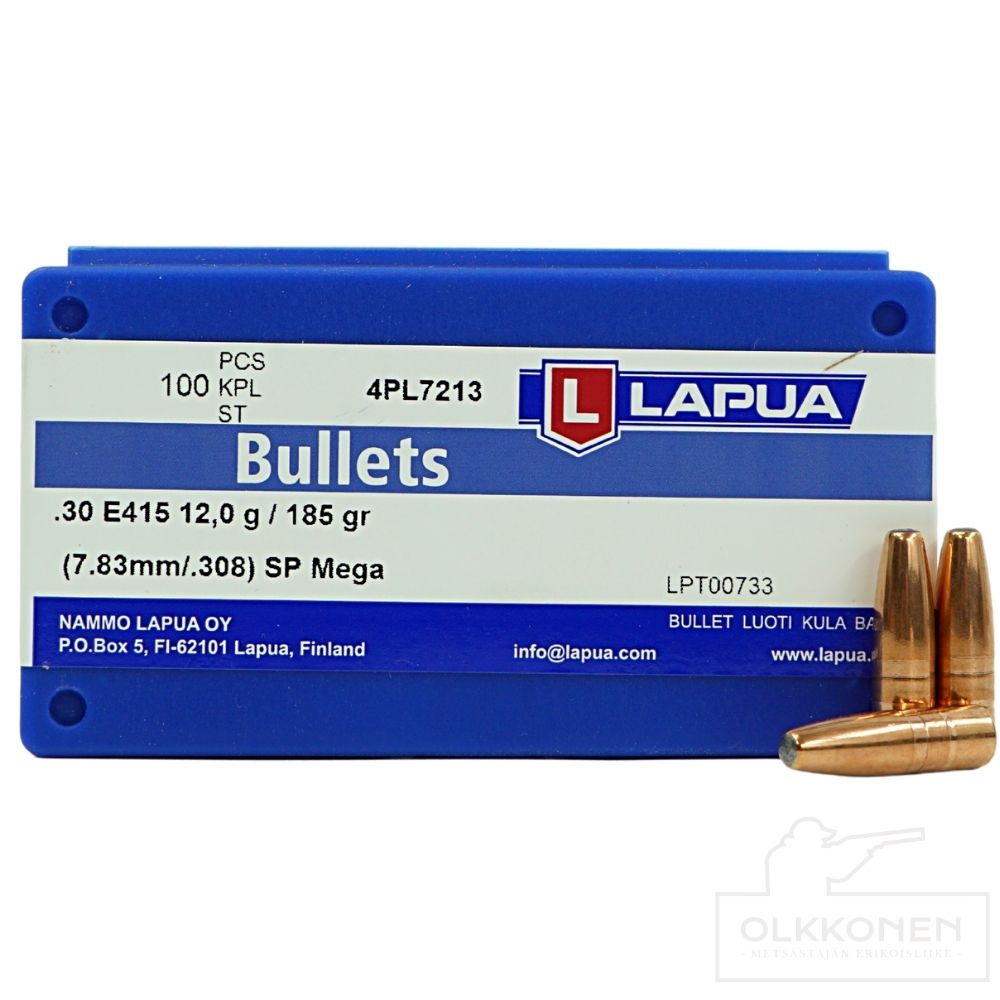 Lapua E415 .30 12g Mega luoti