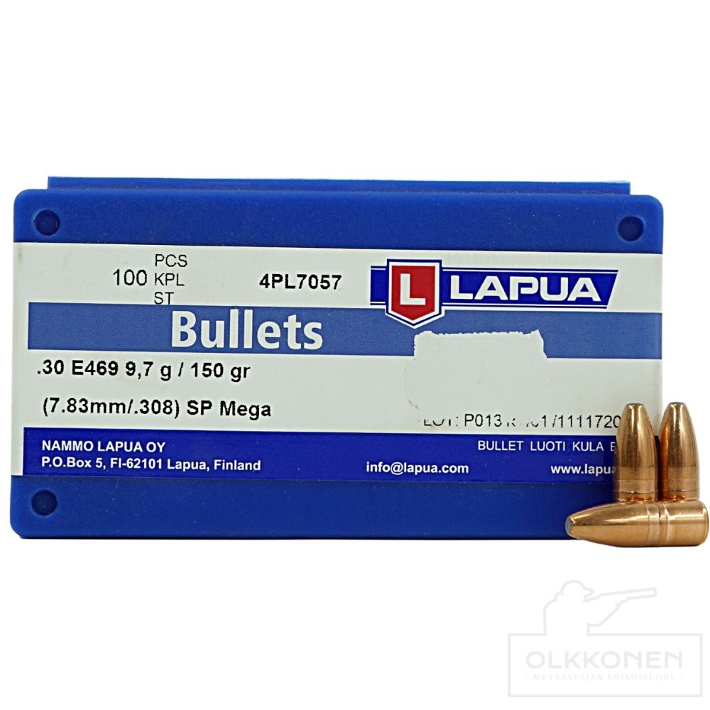 Lapua .30 Mega 9,7 g E469 100kpl/rs