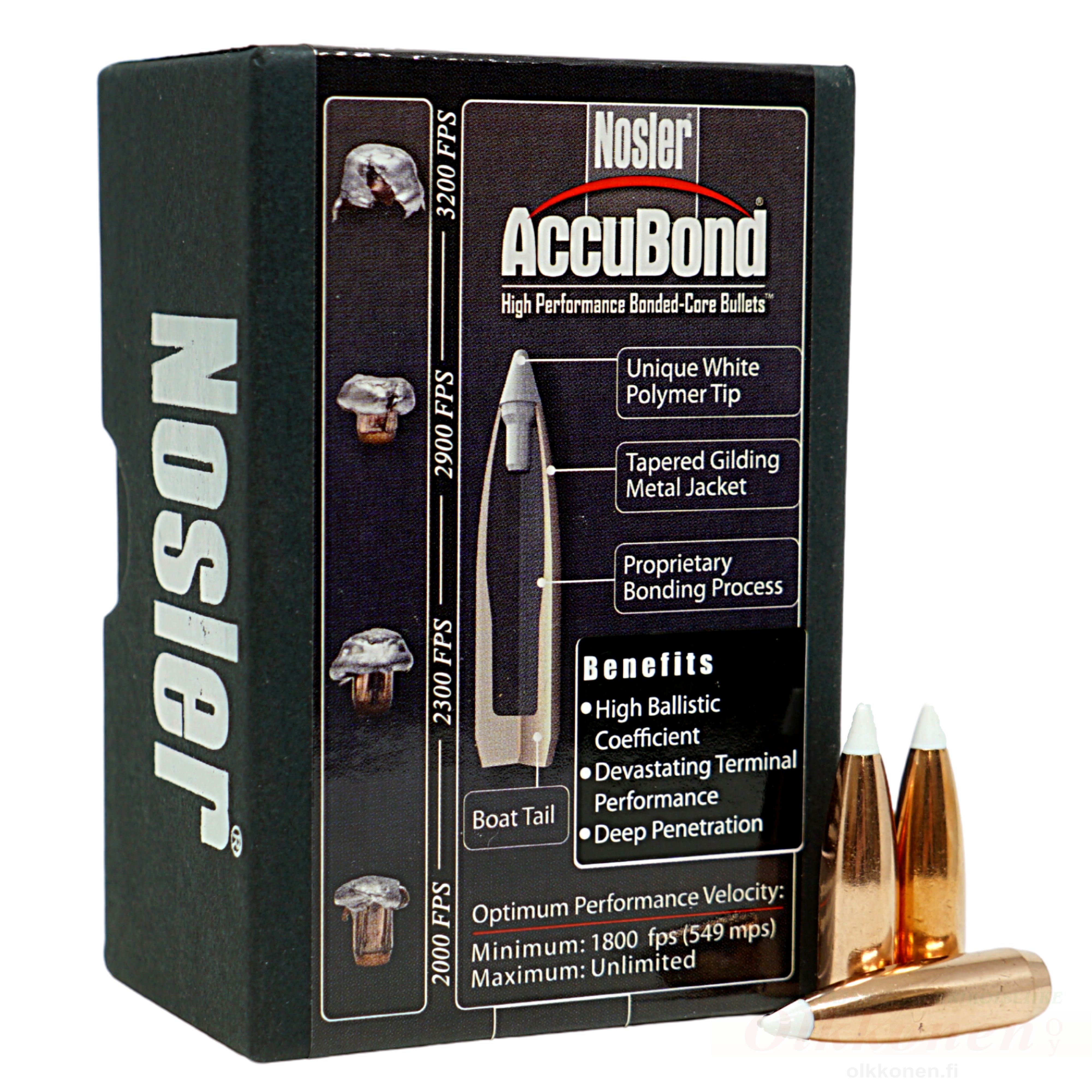 Nosler Accubond .30/150grs luoti