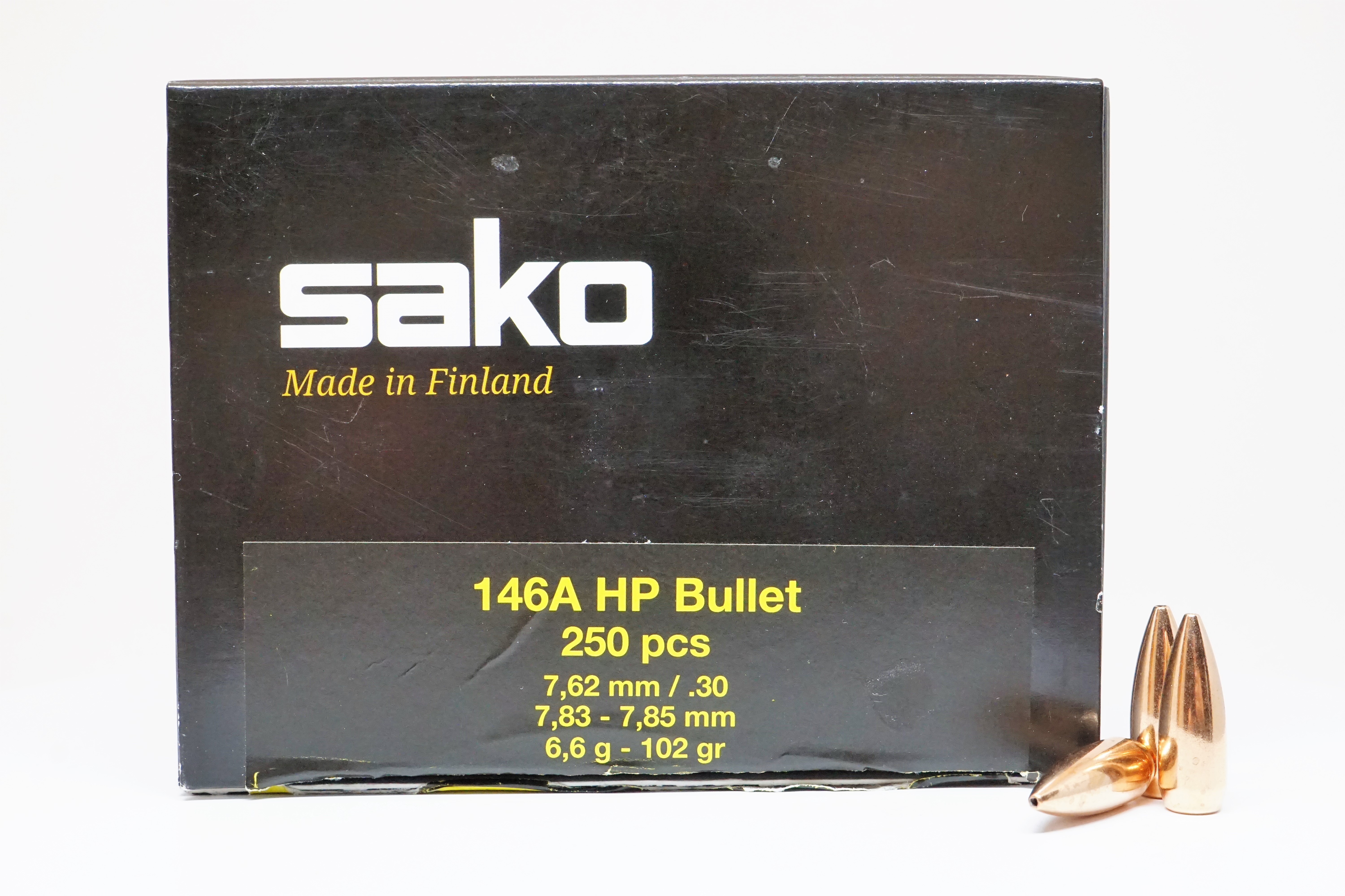 Sako 6,6 g .30 kal  HP  luoti 146 A  250kpl                                                                   