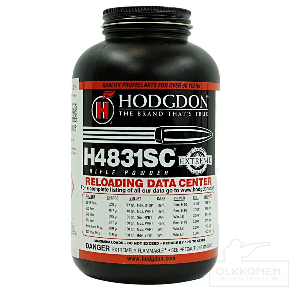 Hodgdon H 4831 SC ruuti