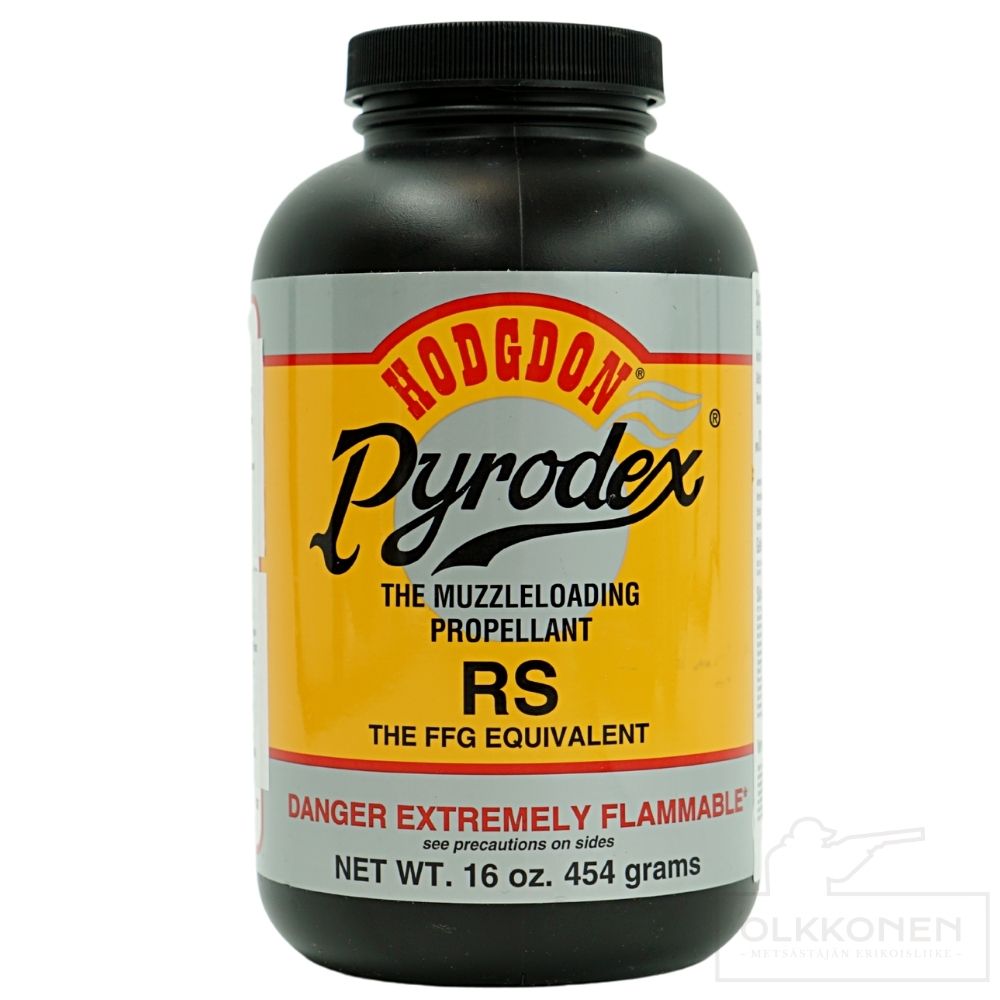Hodgdon Pyrodex "RS" ruuti   (mustaruuti) 454 g                                                               