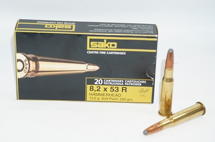 Sako 8,2x53R Hammerhead 13 g 201fF 20 kpl/rs