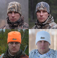 Fleece-pipo Camo-valkoinen   kettujahtiin                                                                     