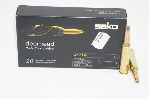 Sako 6,5x55 Deerhead 10,1g 122H                                                                             