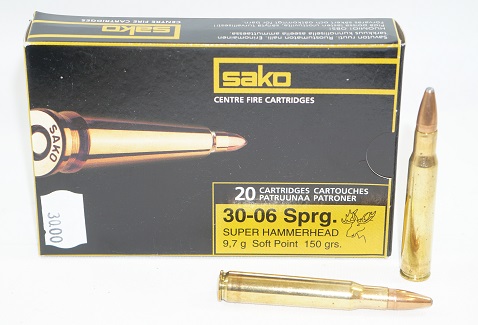 Sako Super hammerhead  30-06 9,7g 235A 20kpl/rs                                                               