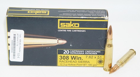 Sako .308 Win Racehead Sierra 12,3g                                                                           