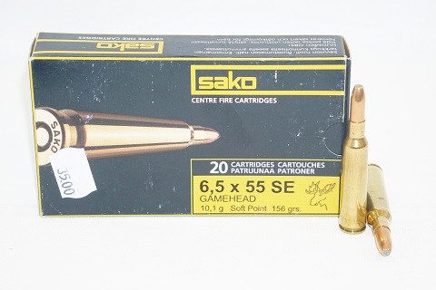 Sako 6,5X55 Gamehead 10,1g sp 20kpl/rs                                                                        