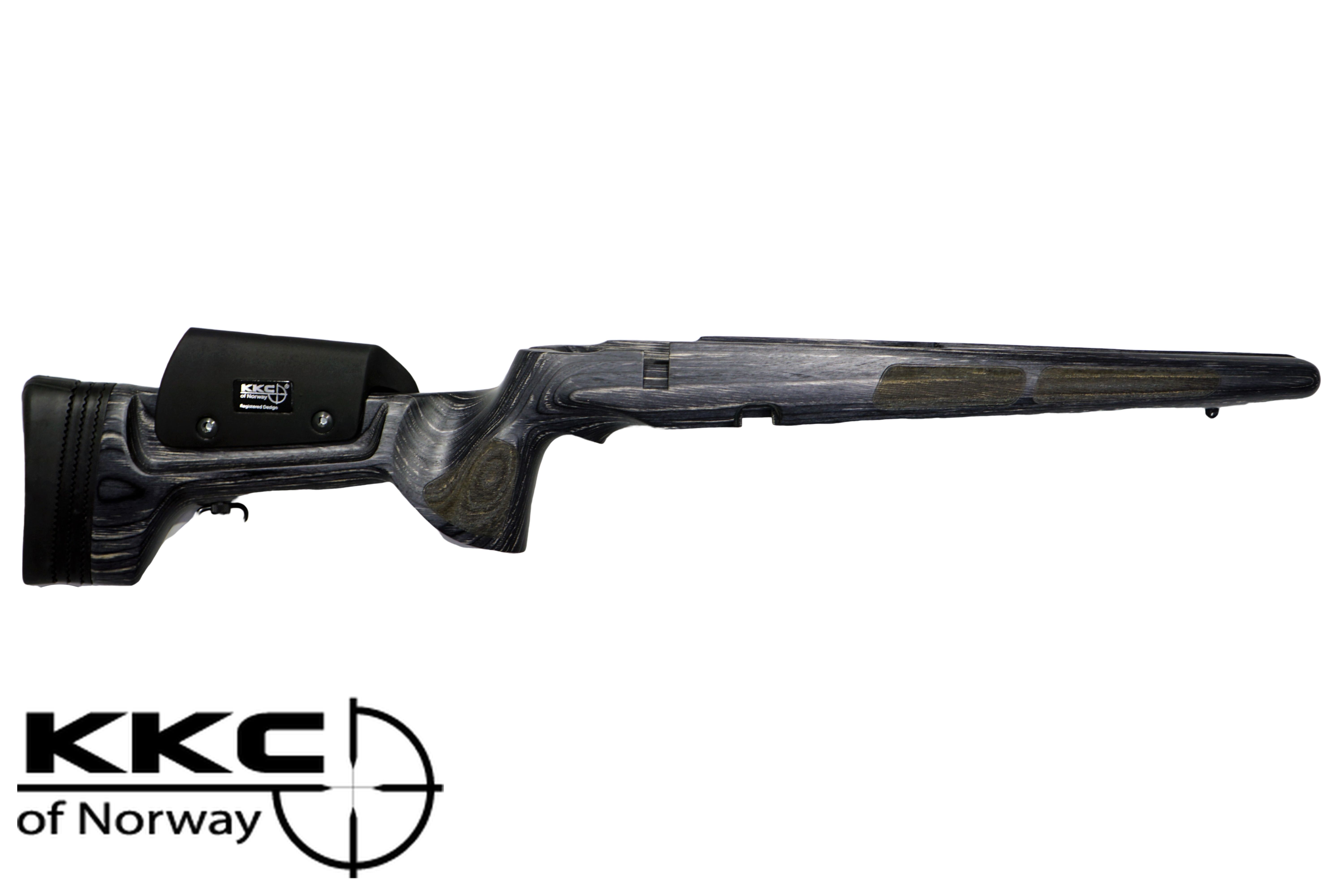 KKC Hunting tukki Browning A-Bolt 3 oikeakätinen musta