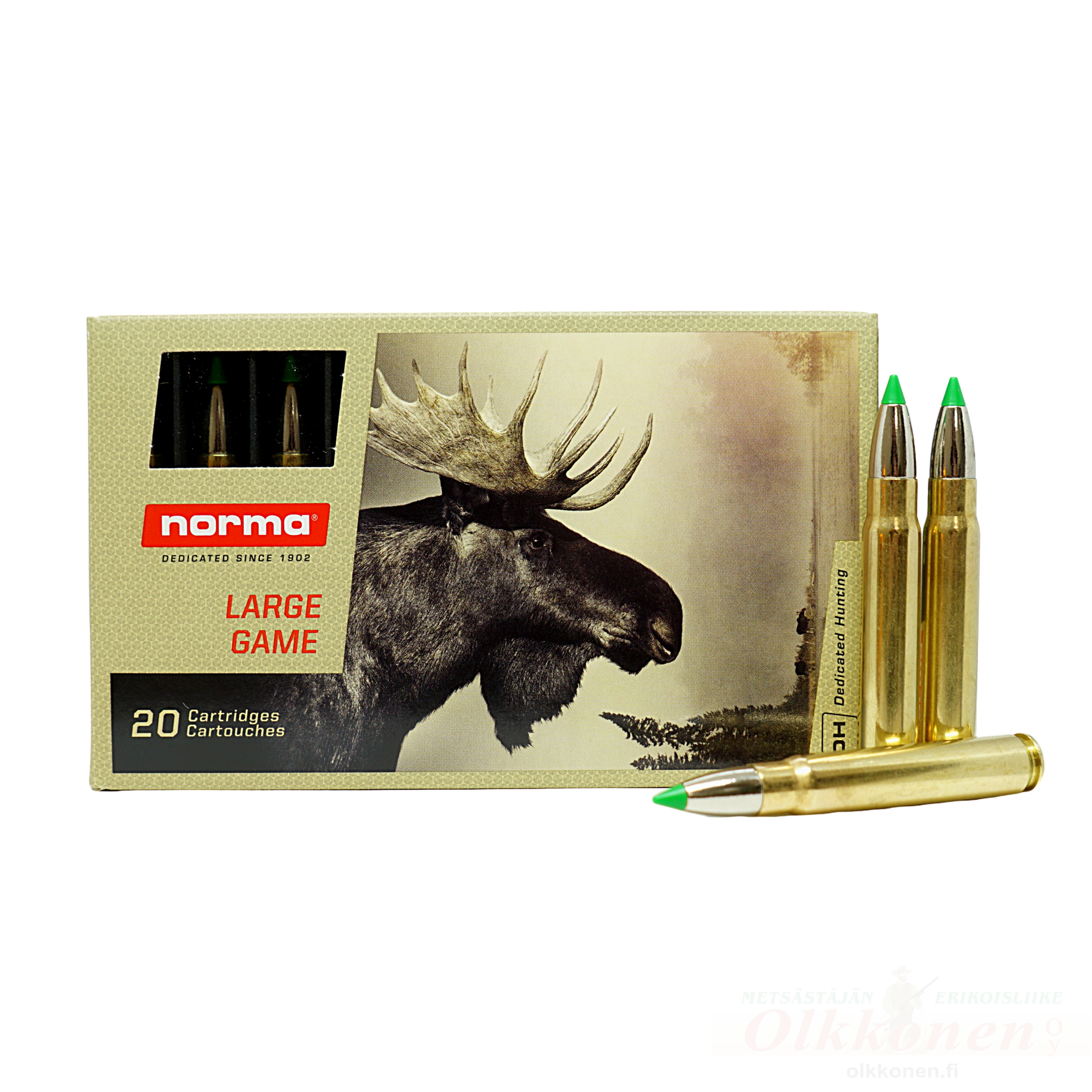 Norma 9,3x62 Ecostrike 16,2g 20 kpl / rs 