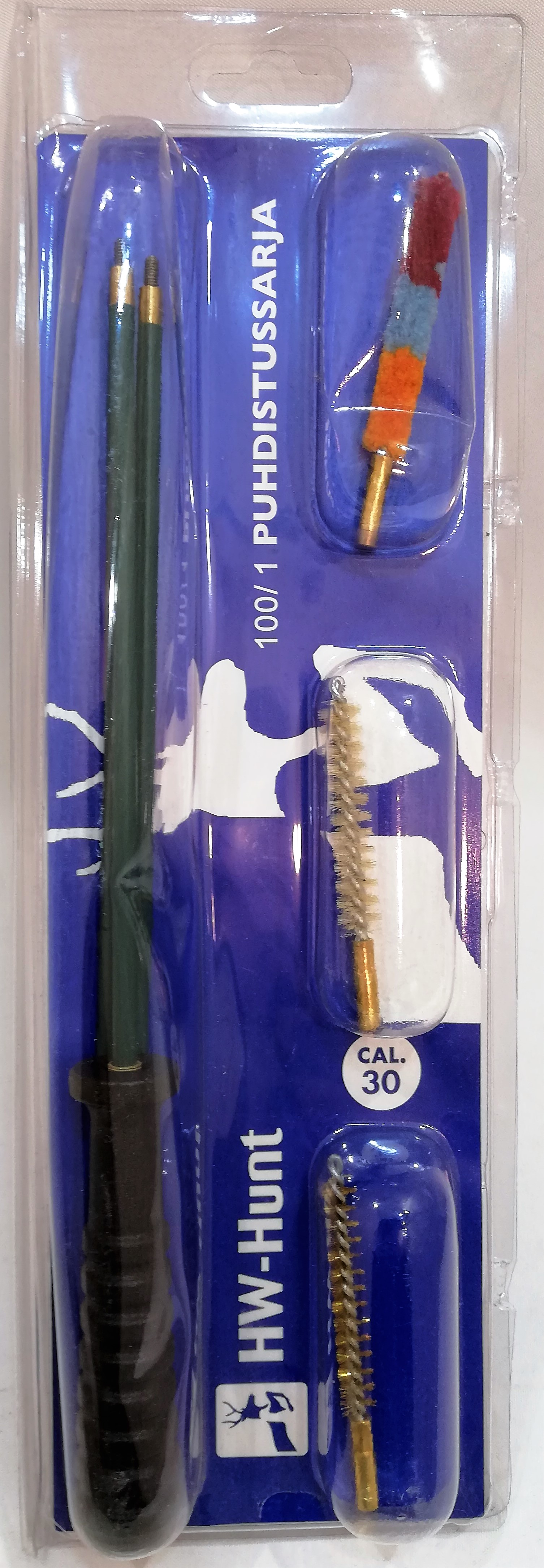 Aseenpuhdistusvälinesarja .30 kal Megaline                                                                    