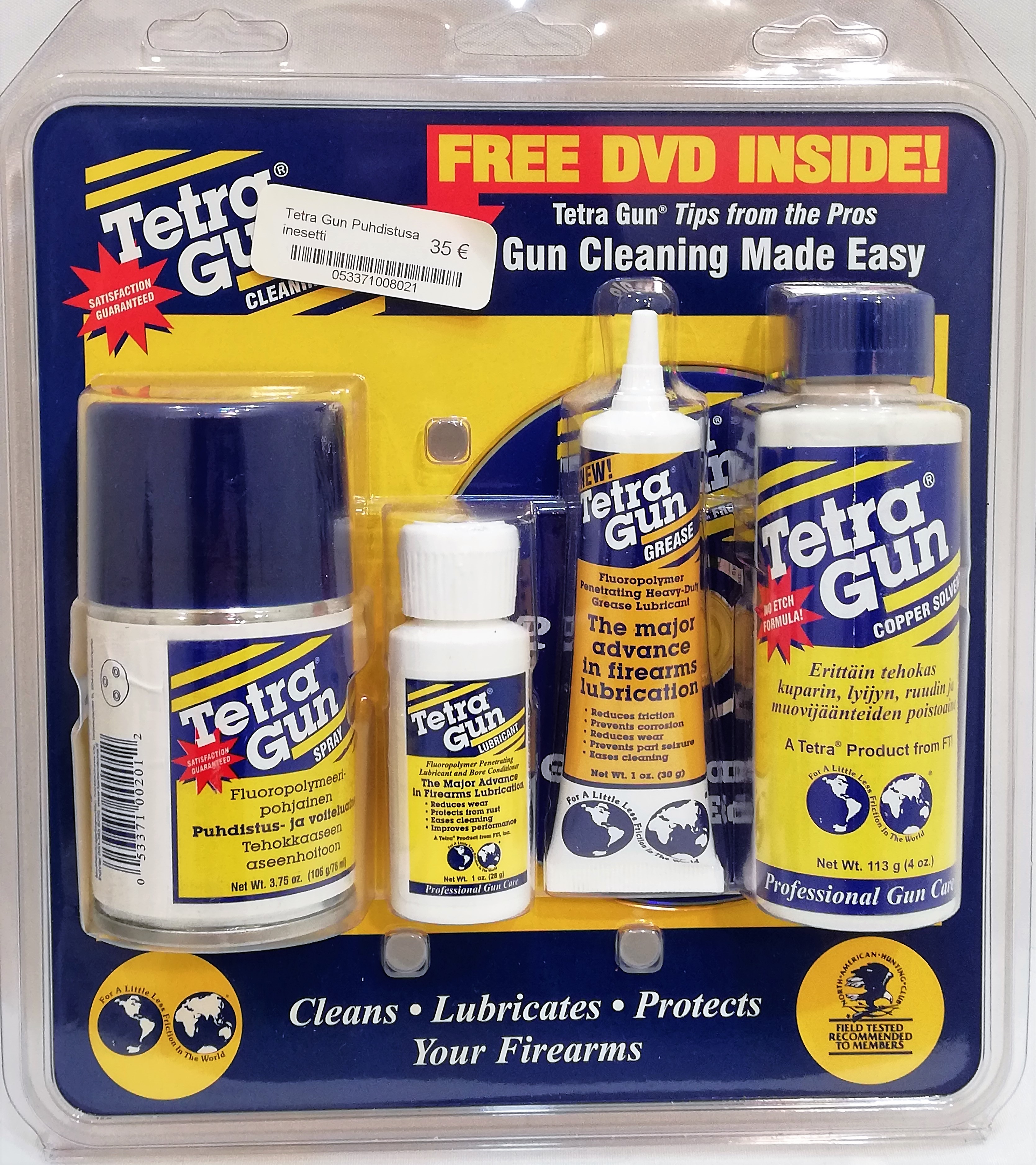 Tetra Gun Puhdistusainesetti                                                                                  