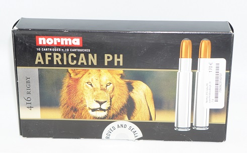 Norma .416 rigby African PH Woodleigh 29,2 g                                                                  