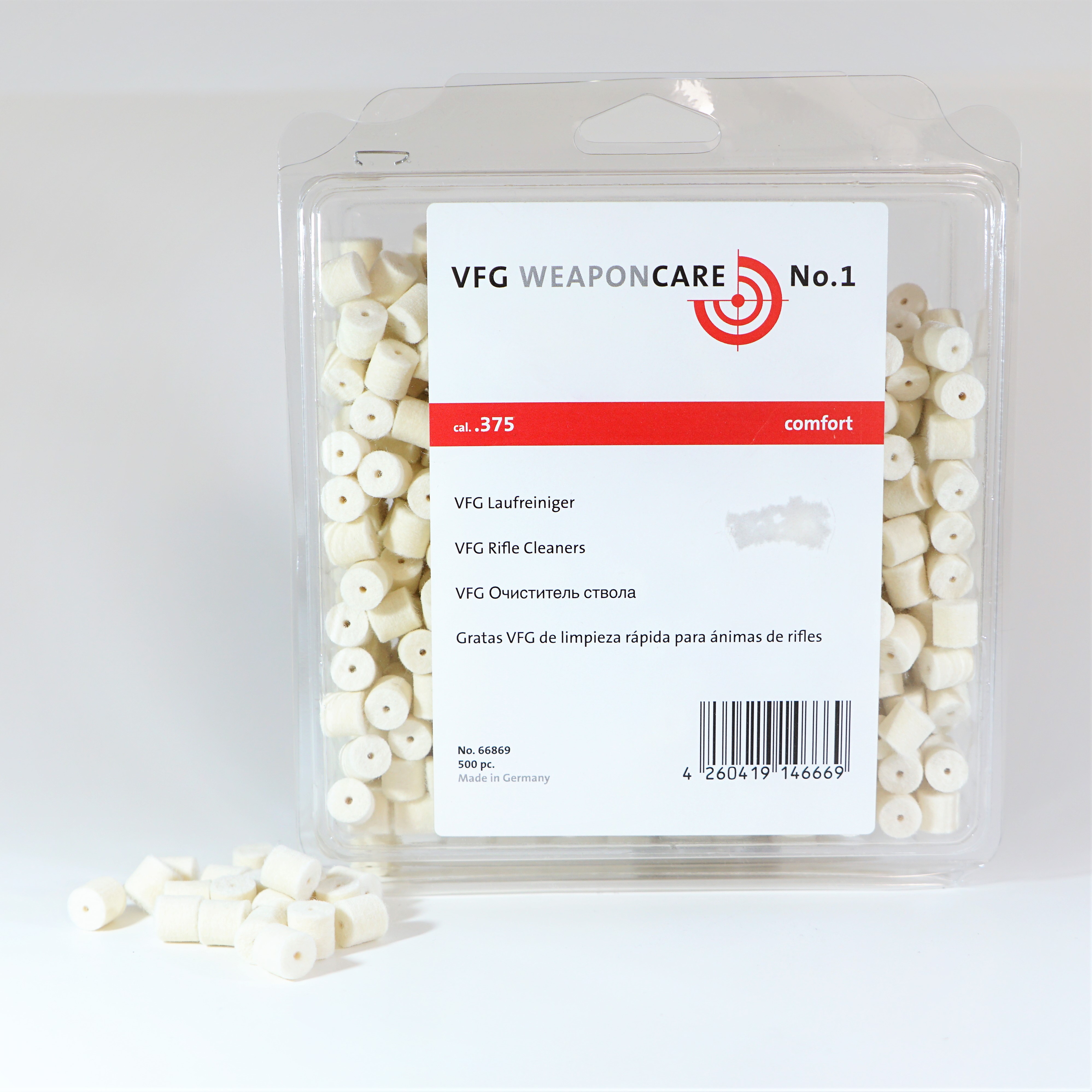 VFG puhdistustuppo .375  500 kpl/rs                                                                          