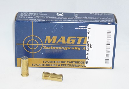 Magtech .32 S&W long 6,4g LWC                                                                                 
