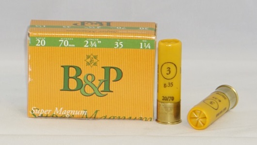 B&P 20/70 Super Magnum 3,3 mm Ni  35g                                                                         