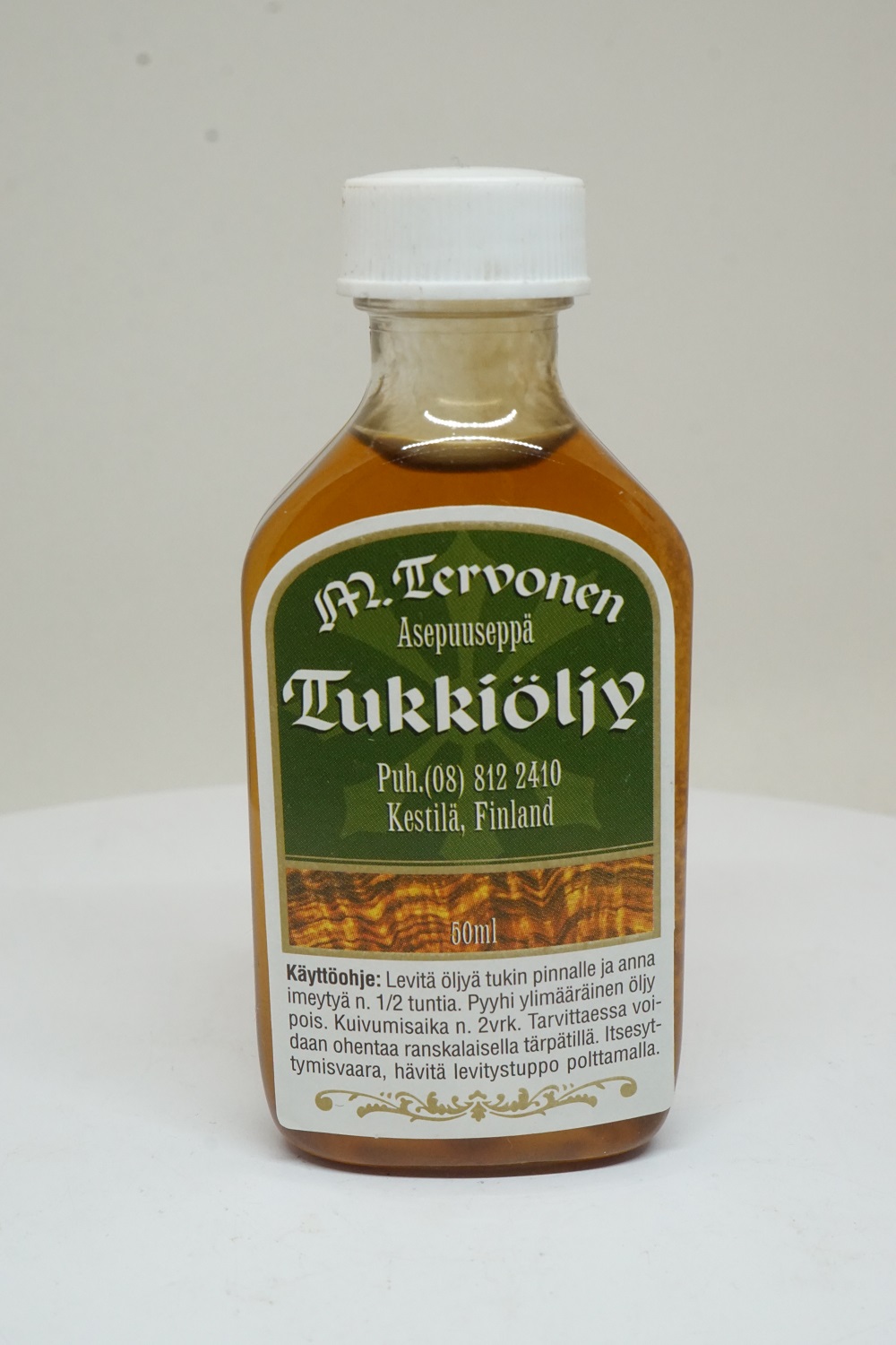 Tukkiöljy Keskiruskea M.Tervonen                                                                              