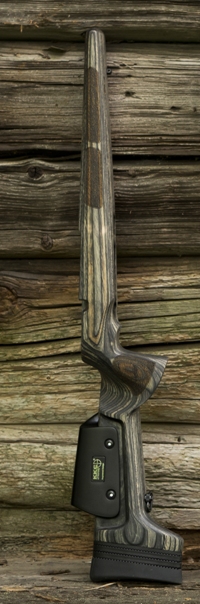 KKC tukki Mauser M98 oikeankätinen, väri ruskea                                                               