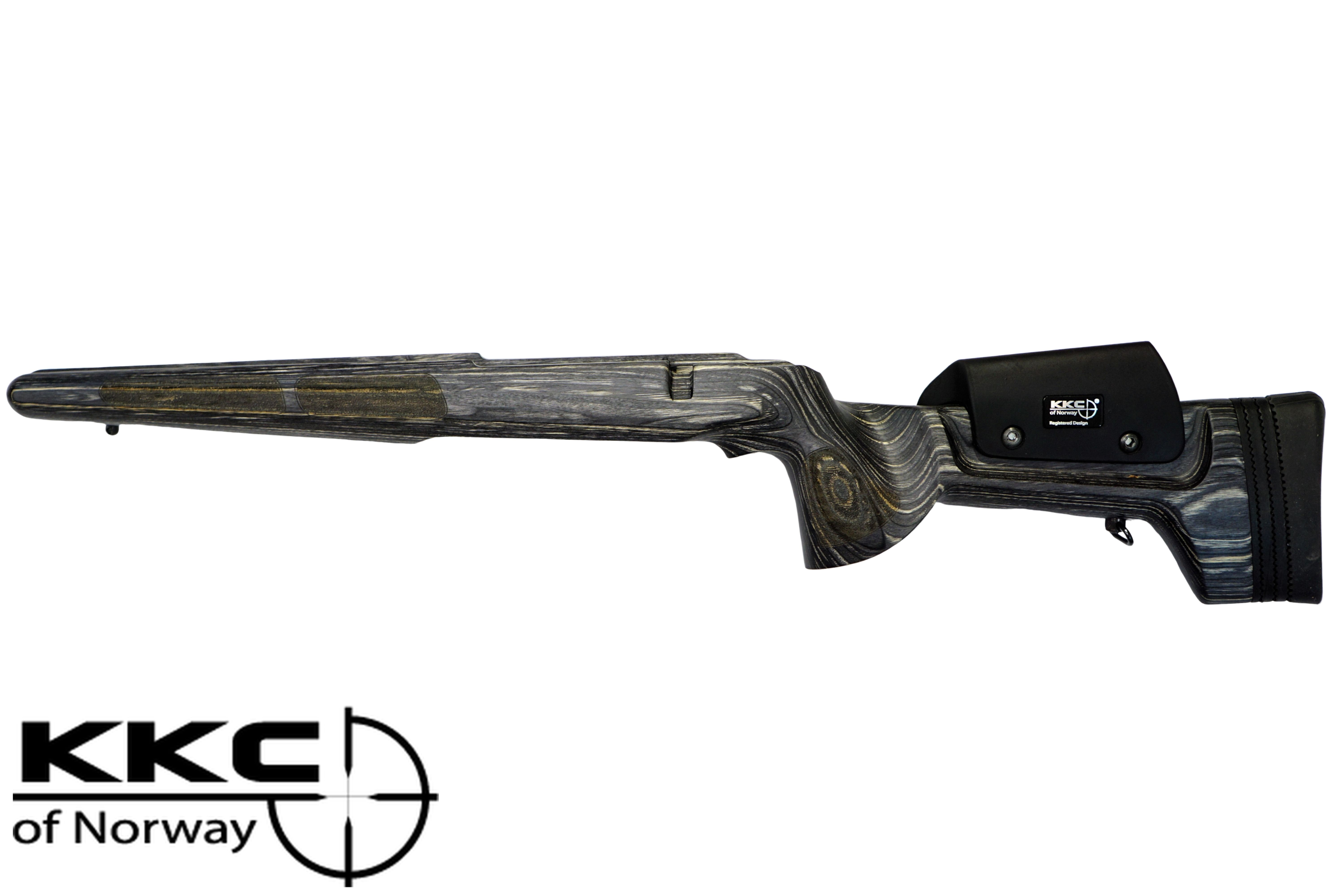 KKC tukki Tikka M65 vasenkätinen Musta