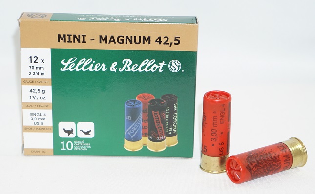 Sellier & Bellot Mini Magnum 12/70 3,00mm 42,5g 10 kpl/rs