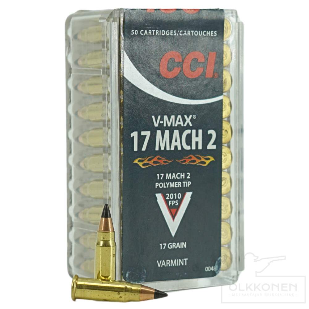 CCI .17 Mach2 V-max 17gr 50pkl/rs