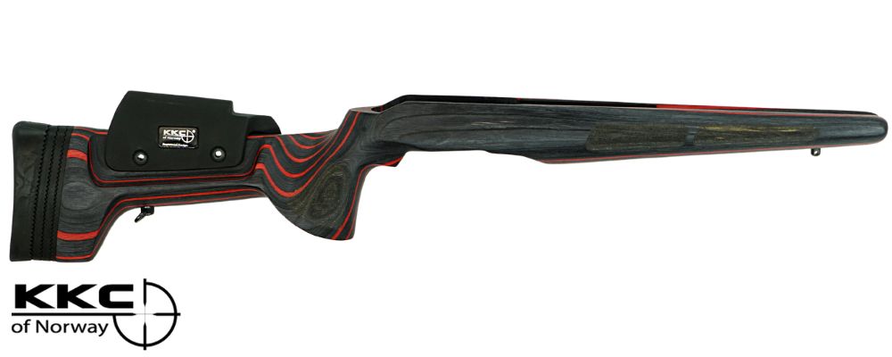 KKC tukki Blaser R8 One, Gen1 -poskipakka Oikeankätinen Musta / punainen