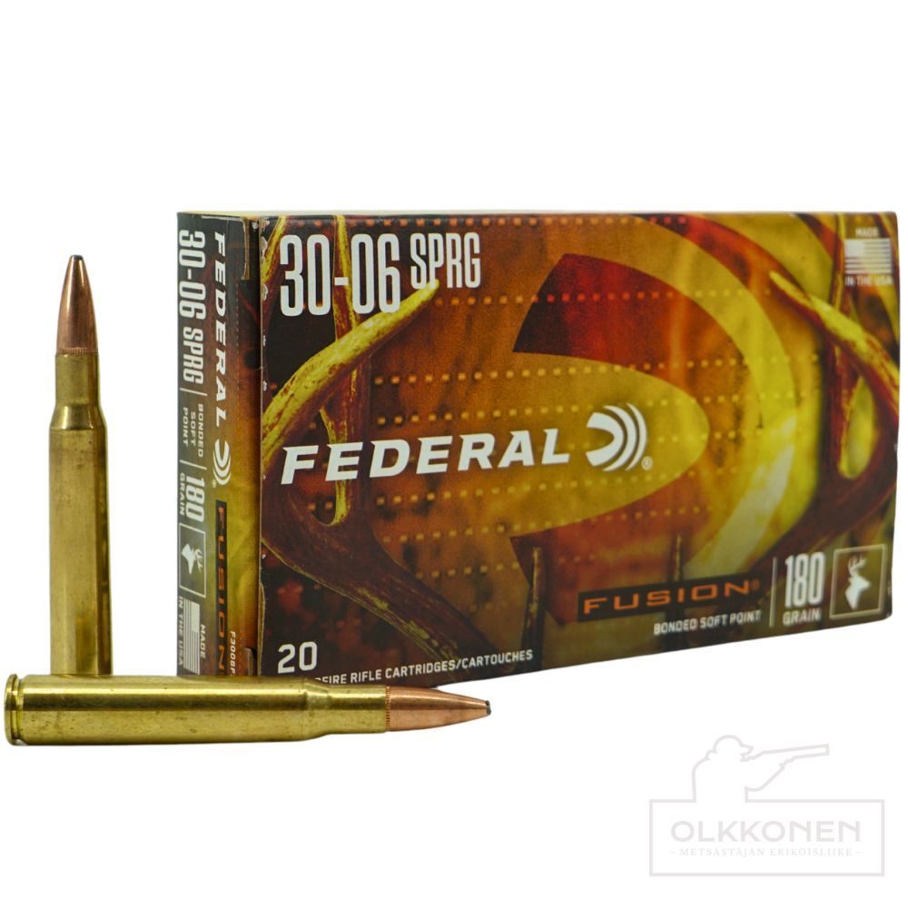 Federal.30-06 Fusion BSP 180 gr 20 kpl/rs