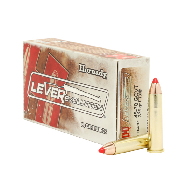 Hornady .45-70 Gov FTX LEVERelovution 325 gr 21g FTX 20kpl/rs