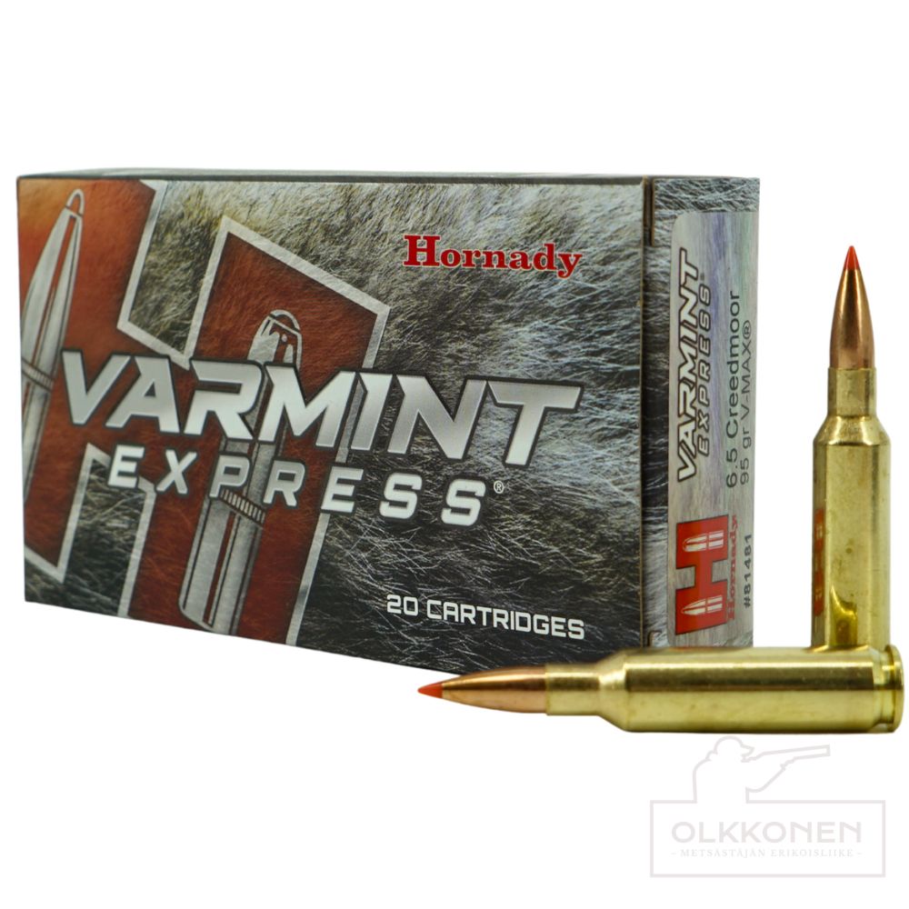 Hornady V-Max 6,5 Creedmoor 6,5g 20 kpl