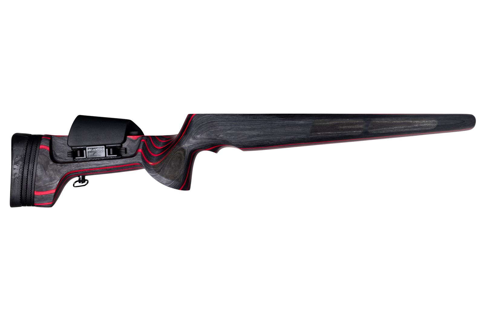 KKC tukki Tikka T3 / T3x oikeakätinen Musta/Punainen