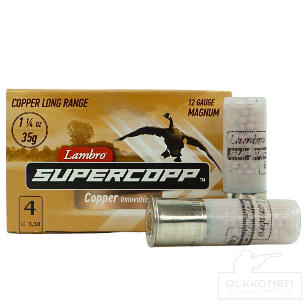 Lambro Supercopp 12/70 35g  haulikoko 4 10kpl/rs