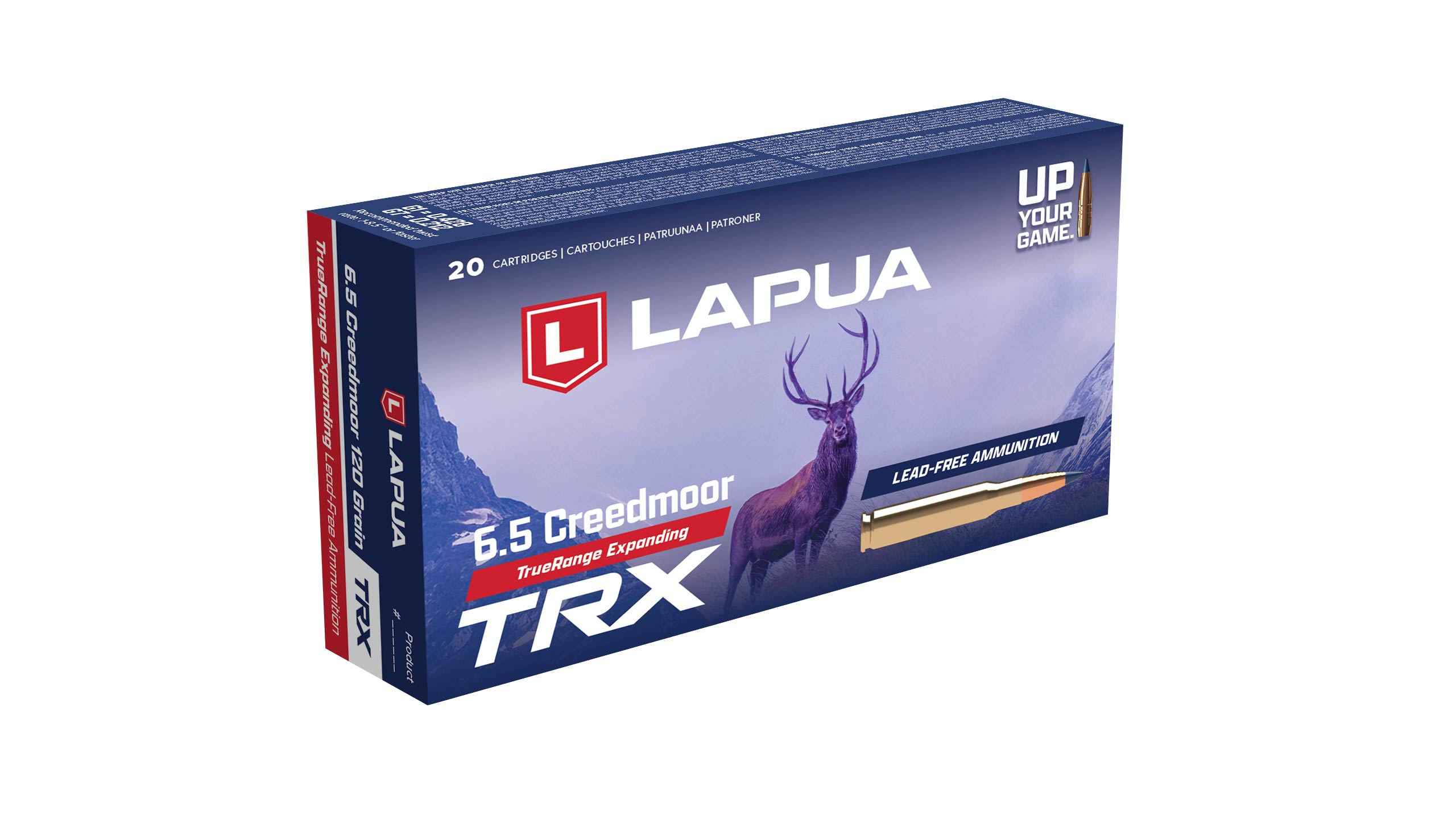 Lapua 6,5 Creedmoor patruuna Solid TRX 7,8g 20kpl/rs