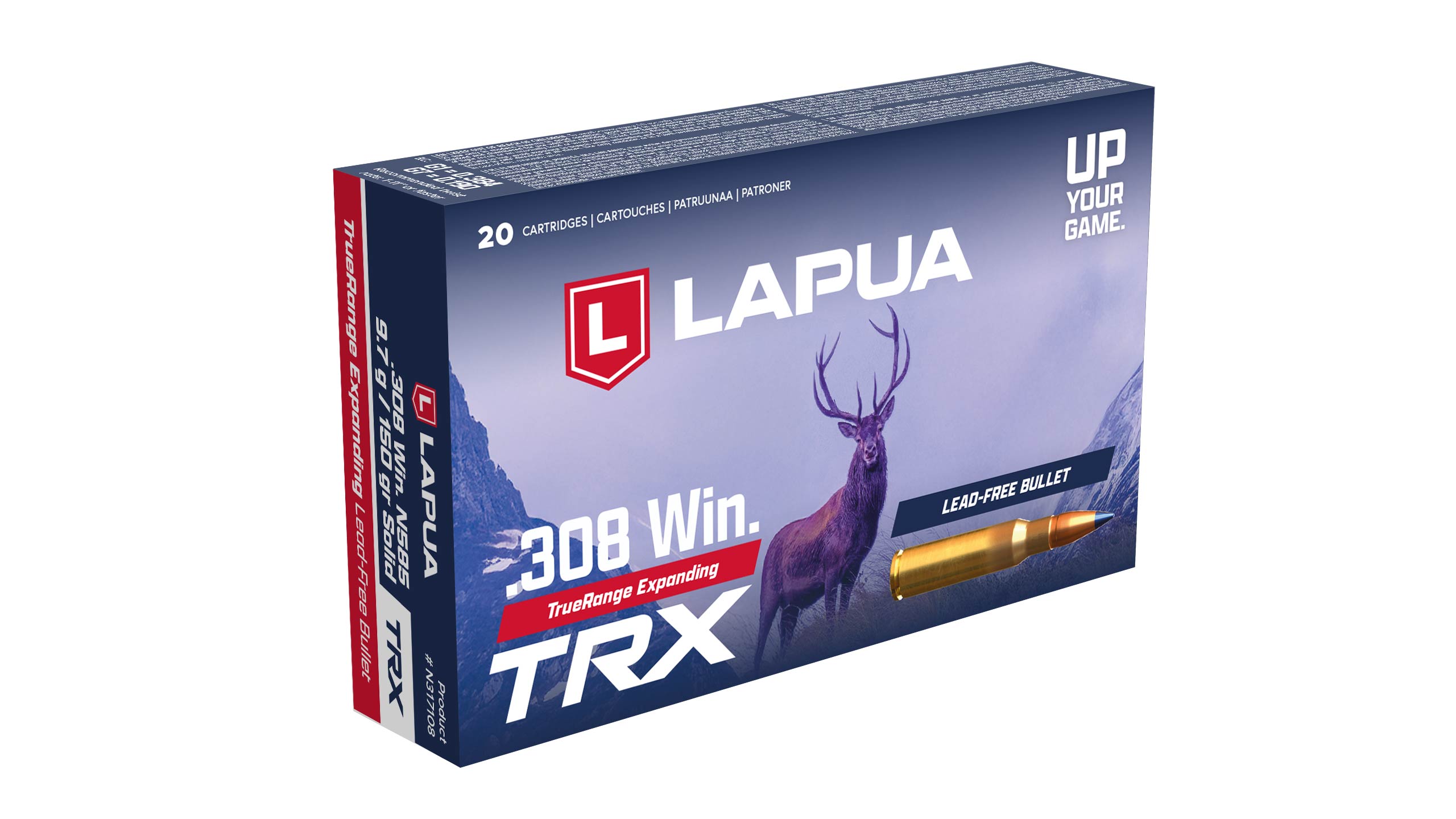 Lapua Solid TRX .308 Win N585 9,7g patruuna 20 kpl/rs