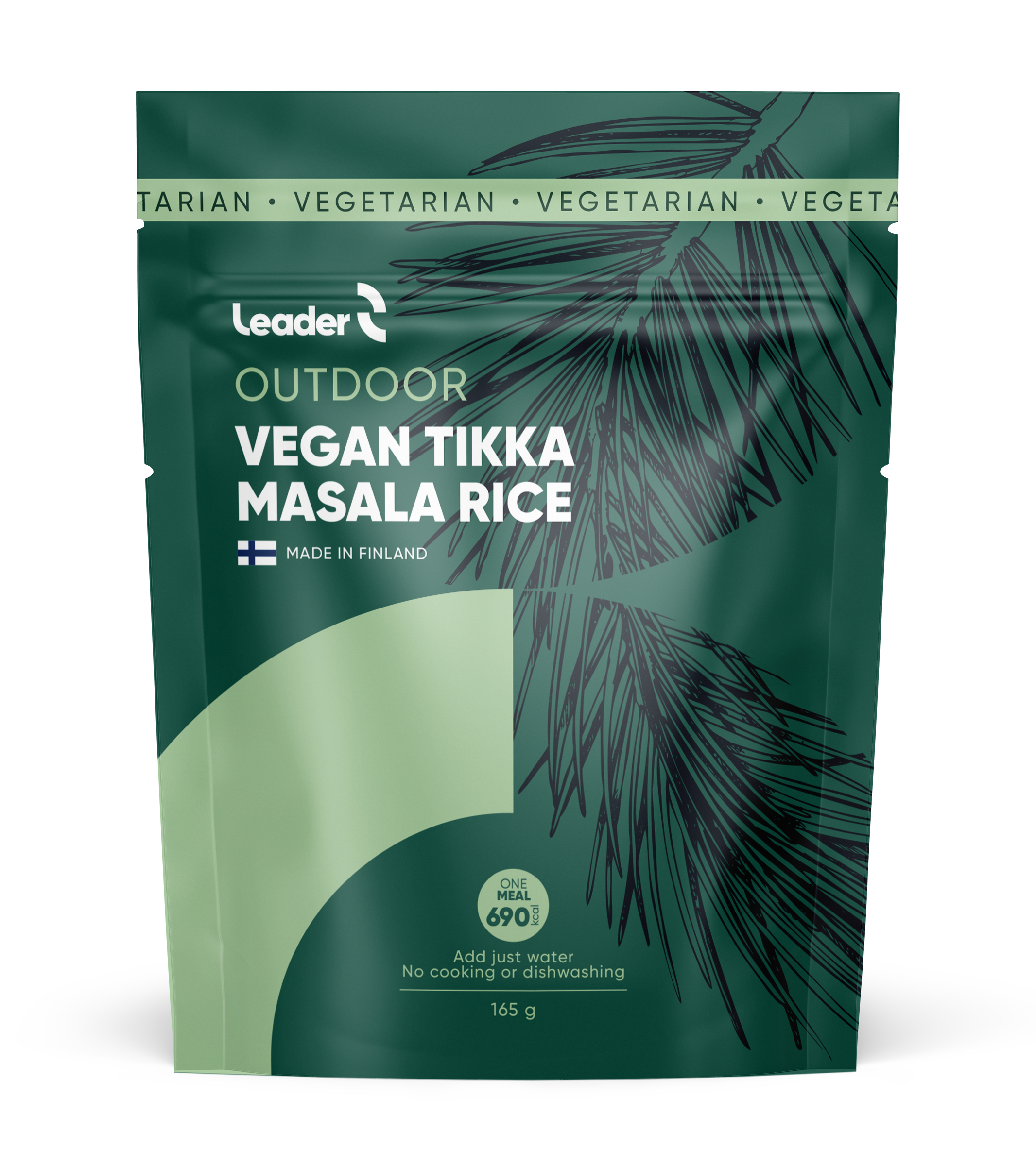 Leader Outdoor Vegan Tikka Masala Rice 165g retkiruoka