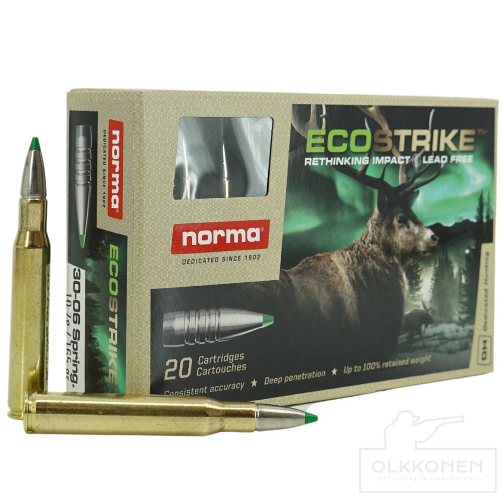 Norma Ecostrike .30-06 10,7g 20 kpl/rs