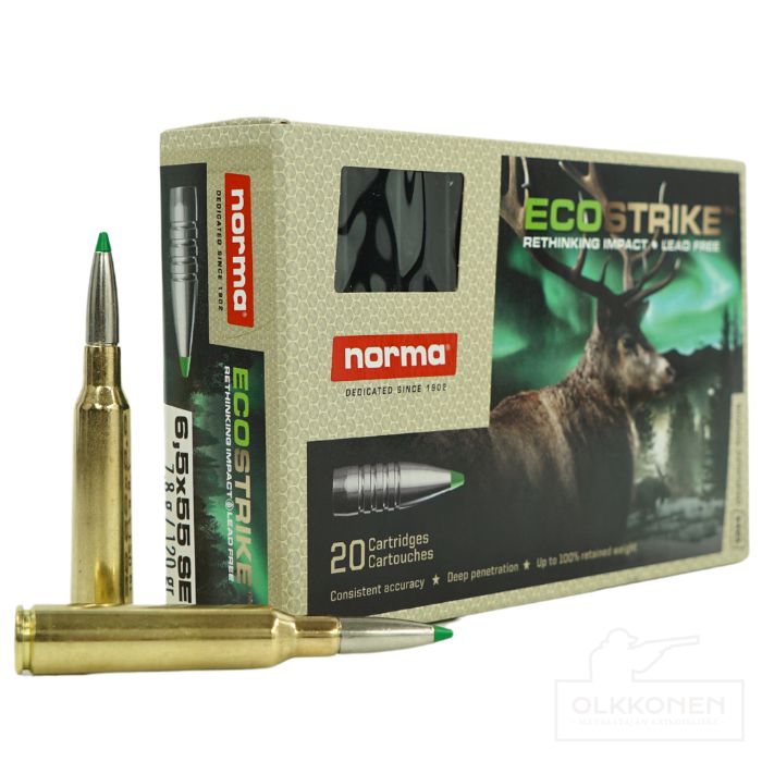 Norma Ecostrike 6,5x55 SE 7,8g 20 kpl/rs