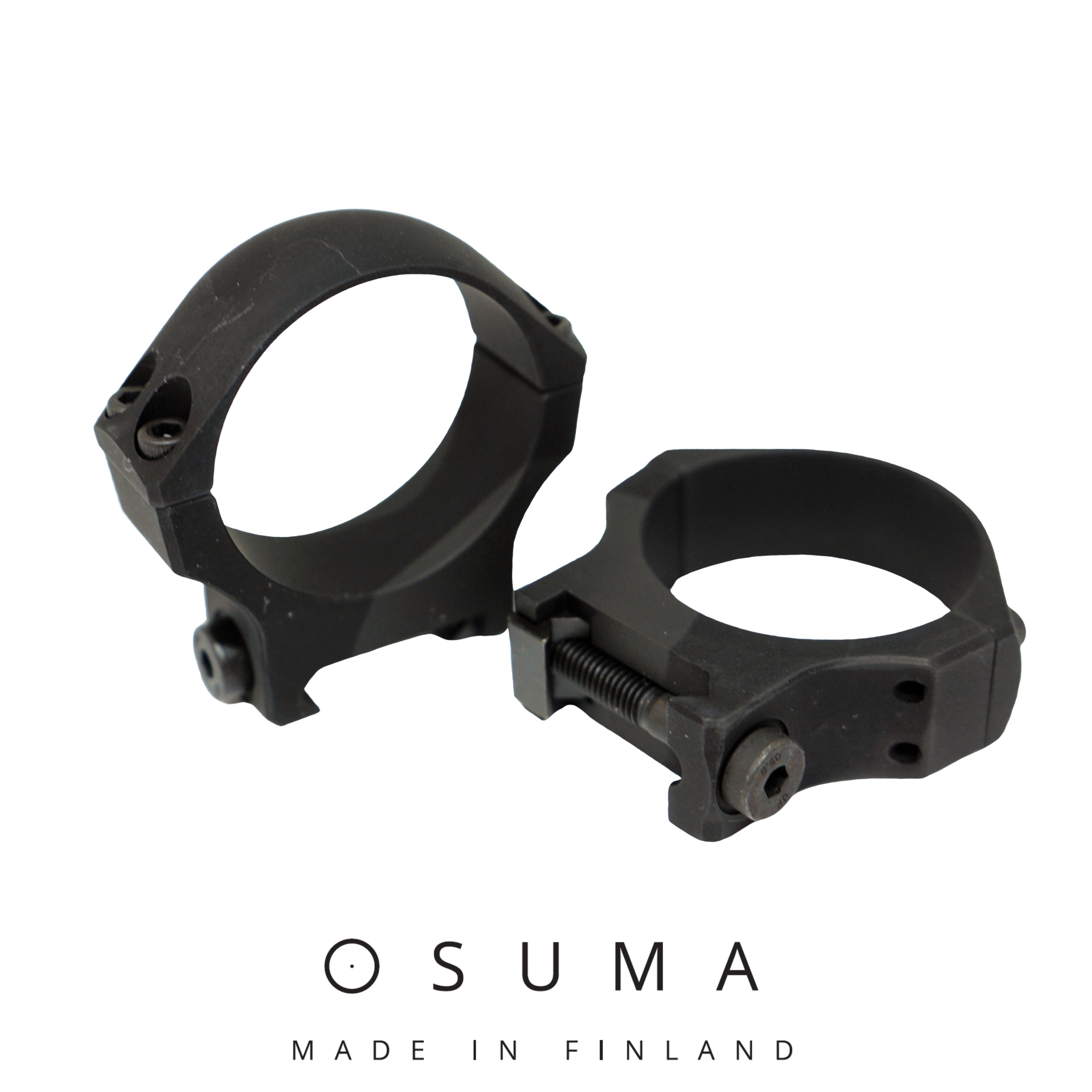 Osuma rengasjalka Picatinny 36mm matala