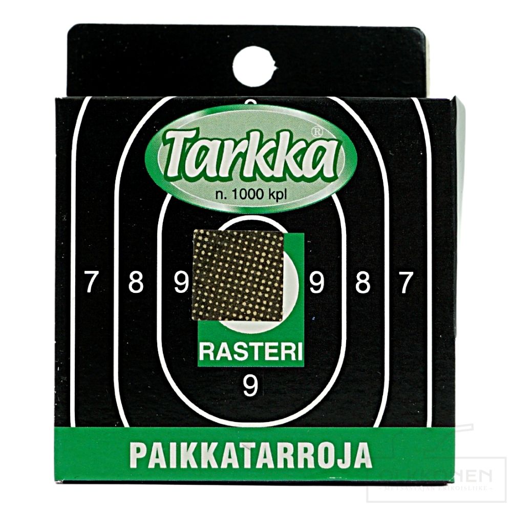 Paikkatarra Tarkka hirvi rasteri 1000kpl/rs
